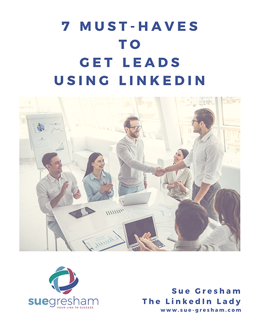 7 must-haves to get leads using LinkedIn cover